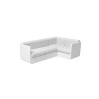 Vondom Ulm 94" Wide Outdoor U-Shaped Patio Sectional with Cushions