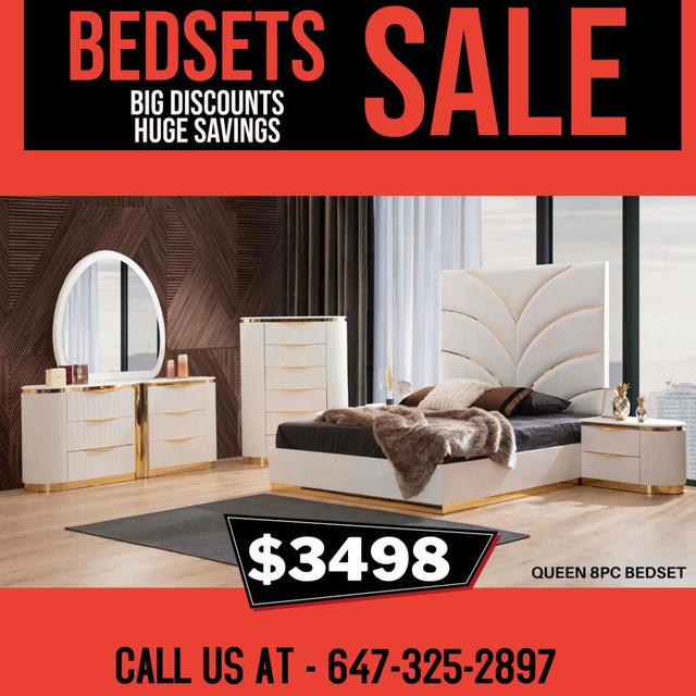 Wooden Bedroom Set on Sale !! Huge Sale !! dans Lits et matelas  à Région d’Oakville/Halton - Image 2