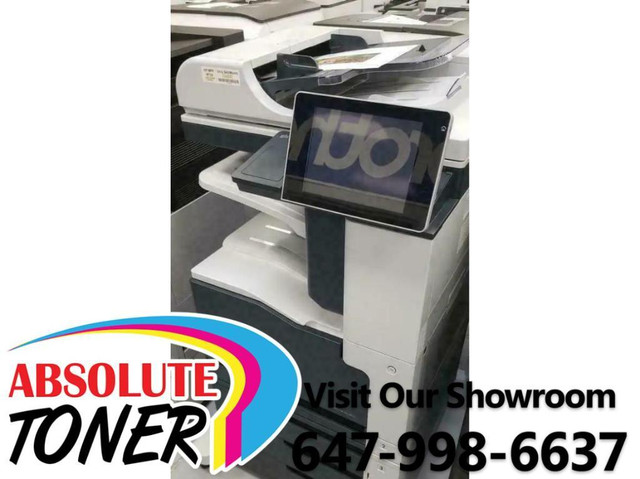 Hp Laserjet Enterprise M725f Multifunction Laser Printer - Monochrome in Printers, Scanners & Fax in Ontario - Image 2