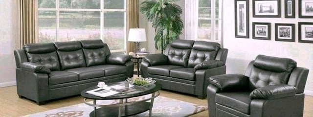 Oooh, must-see FURNITURE Deals!! living room 3 pieces couch set from $599 only. we carry complete home furniture in Couches & Futons in London - Image 4