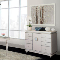 Michael Amini Glimmering Heights 8 Drawer Combo Dresser