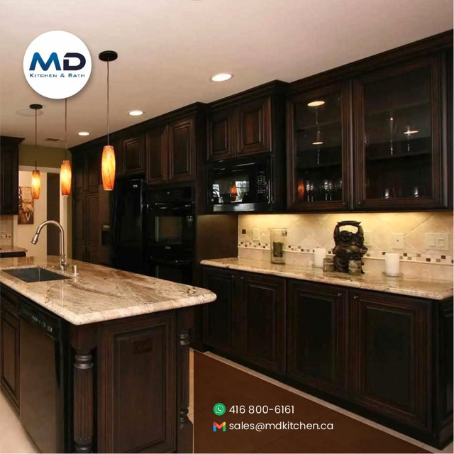 New Kitchen Design Combination in Cabinets & Countertops in Mississauga / Peel Region