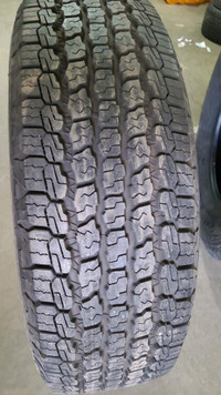 4 pneus d'été P245/75R17 112T Goodyear Wrangler AT Adventure W/Kevlar 16.5% d'usure, mesure 10-10-10-10/32