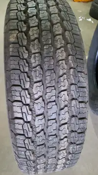4 pneus dété P245/75R17 112T Goodyear Wrangler AT Adventure W/Kevlar 16.5% dusure, mesure 10-10-10-10/32