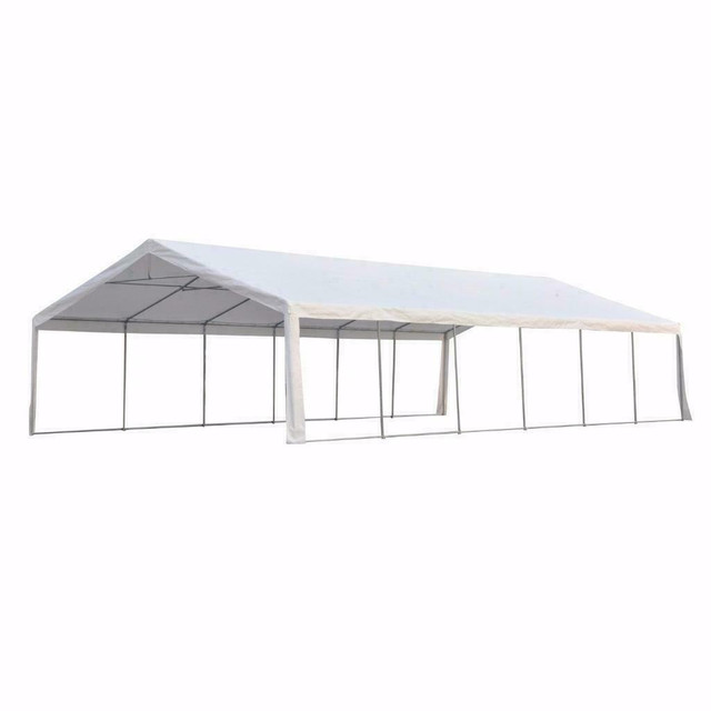 20x40 White Pole Tent Economy Party Tents Frame 4 Sidewalls Commercial Material Tents in Outdoor Décor in Toronto (GTA) - Image 3
