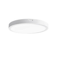 Wrought Studio 5in.New-Ultra-Low Profile Edgelit Integrated LED 5CCT Selectable Surface Mount Light, White
