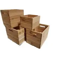 Arlmont & Co. Dessie 4 - Piece Wood Planter Box Set