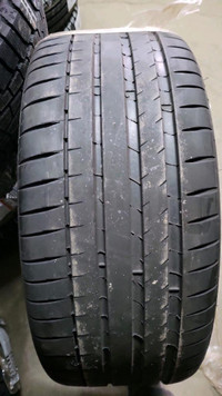 4 pneus d'été 2X P255/40R20 101(Y) et 2X P285/35R20 104(Y) Michelin Pilot Sport 4S 30.5% d'usure, mesure 7-7-6-6/32