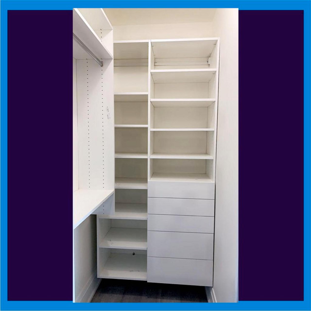 Custom closet and cabinetry in your budget dans Armoires et revêtements de comptoir  à Peterborough - Image 2