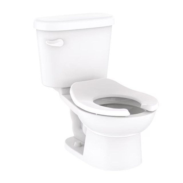 Gerber PeeWee 1.28 gpf 10 Rough-In Childrens Two-Piece Round Front Toilet ( WaterSense® Certified ) GHE20601 in Plumbing, Sinks, Toilets & Showers