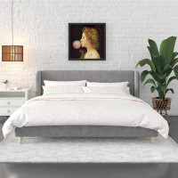Novogratz Holly King Size Upholstered Platform Bed