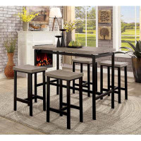 17 Stories 5 Pc Counter Height Table Set