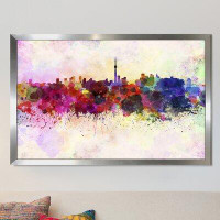 Picture Perfect International "Toronto" Framed Graphic Art