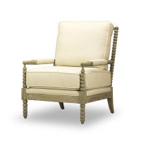 Dakota Fields Capehart Luxurious Smooth Fabric Armchair