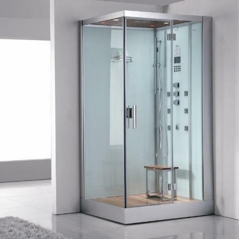 Enjoy the pleasures of the Eago Steam Shower DZ959F8, 47x36x89 ( Left/Right ) ( Black or White ) in Plumbing, Sinks, Toilets & Showers - Image 3