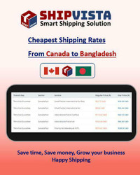 Cheapest Shipping to Bangladesh from Canada