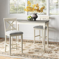 Three Posts Locher 2 - Person Counter Height Dining Set