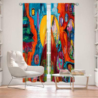 East Urban Home Lined Window Curtains 2-panel Set for Window Size by Michele Fauss - I Surrender