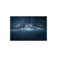 Latitude Run® Milky Way Galaxy Print On Acrylic Glass