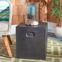 17 Stories Quiles Block End Table