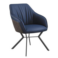 Orren Ellis Meene Upholstered Tufted Arm Chairs (Set Of 2)