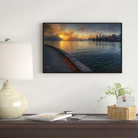 Made in Canada - East Urban Home Tranquil Vancouver Downtown View - Photograph Print on Canvas