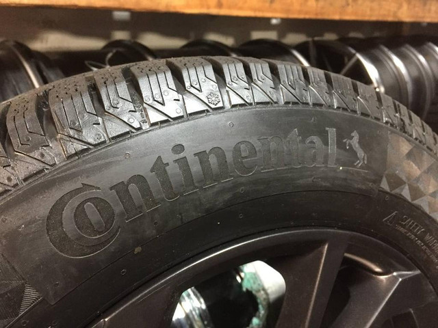 16 FOR TOYOTA CAMRY USED WINTER PACKAGE 205/65R16 CONTINENTAL VIKINGCONTACT 7 RIMS 7Jx16 ET40 PCD 5X114.3 TREAD 99% in Tires & Rims in Ontario - Image 2