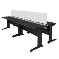 Regency Double Benching Workstation with Privacy Panel