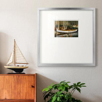 17 Stories Jadaliz Golden Canoe Framed On Paper Print