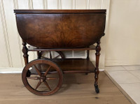 ONLINE AUCTION: Vintage Wooden Tea Cart