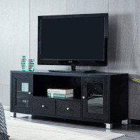 Ivy Bronx Wood TV stand Media Console with Storage Cabinet