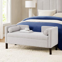 Home Enter Hub Upholstered Accent Bench
