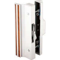 Prime-Line Extruded Aluminum, White, Surface Mount Handles With Anti-Lift Hook
