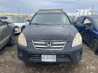 We have a 2006 Honda CR-V in stock for PARTS ONLY.