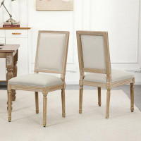 Ophelia & Co. Andelarre Linen Side Chair