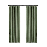Frifoho Velvet Curtains Thermal Insulated Drapes For Bedroom Living Room Window Treatments Super Soft Luxury Rod Pocket