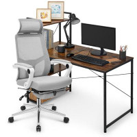 Inbox Zero Kenneth-Junior Study Desk and Chair Set