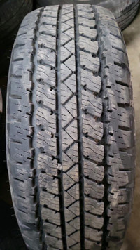 4 pneus d'été P255/65R17 110T Bridgestone Dueler A/T RH-S 18.5% d'usure, mesure 11-12-11-11/32