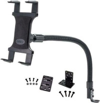 Arkon Mounts - Car or Truck Seat Rail or Floor Tablet Mount with 22 inch Arm Retail Black - TAB188L22
