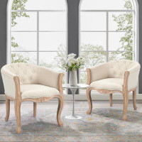 Ophelia & Co. Vintage Tufted Upholstered Accent Chair