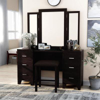Darby Home Co Berne 6 Drawer Dresser with Mirror