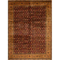 Samad Rugs One-of-a-Kind Noble House Hand-Knotted 10' x 14' Area Rug in Red/Beige