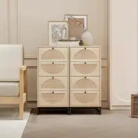 Bay Isle Home™ 2 piece accent chest with 8 Drawers