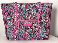 Vera Bradley Iconic Tote Bag Kaleidoscope