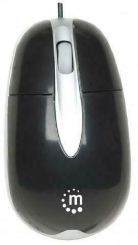 Manhattan MH3 Classic Optical Desktop Mouse - PS/2, Three Button in Mice, Keyboards & Webcams in West Island - Image 3