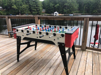 Brand new Italian made outdoor soccer tables.  Free delivery and set up.