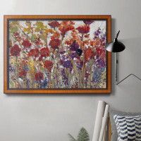 Red Barrel Studio Variety Of Flowers I Premium Framed Canvas- Ready To Hang