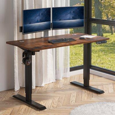 Inbox Zero Altamae 48'' Adjustable Height Standing Desk in Desks