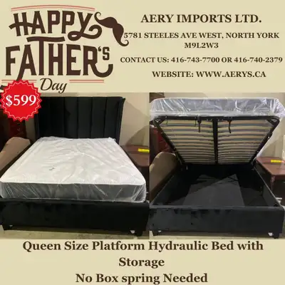 Fatherss day Special sale on Furniture!! Platform Beds!! Shop now!!