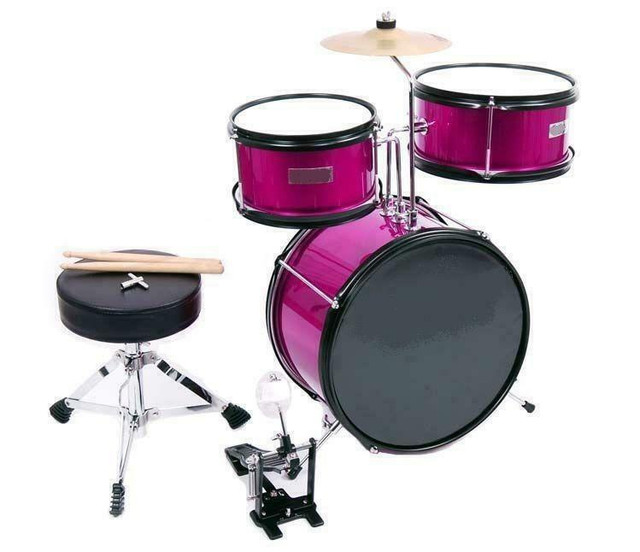 Brand New! Junior Drum Set from $179.00 (FREE SHIPPING) in Drums & Percussion in City of Toronto - Image 2